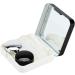 Semme Black Contact Lens Container Kit - Eye Care Holder with Mirror for Travel & Maintenance - Buy Online on GoSupps.com