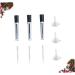 Healeved 9 Pcs 10ml Empty Mascara Tube Clear Mascara Tube Containers with Lids Lip Gloss Containers Funnel 1 g (Pack of 1) As Shownx3pcs - Buy Online on GoSupps.com