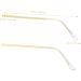 Metal Glasses Replacement Hinge & Ear Handle | Combined Brilliant Parts | Sunglasses Repair Accessories 13.80x0.40cm - Buy Online on GoSupps.com