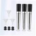 FOMIYES Mascaras 3pcs Funnel Empty Storage Bottle Cosmetic Bottle Eyelash Solution Bottle Solvent Bottle Filling Eyelash Remover - Buy Online on GoSupps.com