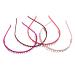 AUEAR 10 Pcs Vintage Metal Headbands for Women Girls - Ribbon Wrapped Hair Hoop Comb Hairbands (Multi Color) - Buy Online on GoSupps.com