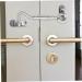 Alipis 2 Pcs Door and Window Hook Heavy Duty Hook Ceiling Hooks Heavy Duty Buckle Hook with Screws Hardware 10.6X3.5CM Silver - Buy Online on GoSupps.com