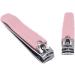 SVAASA Nail Clippers Adult Nail Clippers/Pink Silicone Surface Carbon Steel Plating Pink Nail Clippers 8.5 * 1.5cm Pink Silicone Surface Nail Clippers - Buy Online on GoSupps.com