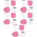 FOMIYES 10 Sets Leather Horn Boots Foot Spa Sock Nail Tools Manicure Tools Paraffin Foot Pedicure Remover Spa Skin Care Gloves Nursing Spa Tool Work Polyester Lining Hand Hot Wax
