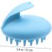 Fomiyes Hair Washing Brush & Scalp Massager - Handheld Bunny Rab Oil Massage Device in Sky Blue - Glowing Shampoo Brush for Relaxation & Hair Care - Buy Online on GoSupps.com