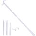 Sock Threader | Put On Socks Helper | Put On Socks Aid Device for Home Multifunction Detachable Dressing Hook Adjustable Shoe Horn Function Fanelod White B - Buy Online on GoSupps.com
