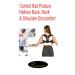 Emenet Posture Corrector Trainer for Women and Men - Adjustable Back Brace for Hunchback Hump Correction and Neck Pain Relief - Size L with Storage Bag - Buy Online on GoSupps.com