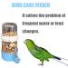 Pet Bird Cage Food Feeder Bird Water Bottle Parrot Automatic Water Feeder Water Drinker Food Feeder Waterer Clip Feeder Cage Accessories for Parrot Budgie Lovebirds Cockatiel Parakeet Cockatoo - Buy Online on GoSupps.com