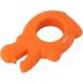 Silicone Grip Ring Hand Strengthener Grip Hippo Shape Forearm Finger Trainer Easy to Squeeze Muscle Training Ergonomic for Gripper Training Orange - Buy Online on GoSupps.com