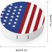America Flag Round Case For Contact Lens Kit Storage Box with Mirror Printed - Buy Online on GoSupps.com