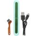 Eyelash Curler Electric Fast Heating Long Lasting Tool for Makeup Green USB Charging - Buy Online on GoSupps.com