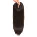 Double Silk Base Human Hair Topper 2.5"x4" Handmade Crown for Bald Women - Buy Online on GoSupps.com