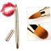 POPETPOP Lip Gloss Double-ended Lip Brush Lipconcealer Cosmetic Kit Dual End Lip Brush Makeup Brush Tool Makeup Accessories Double-sided Lip Brush Make up Suite - Buy Online on GoSupps.com