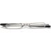 KoKoBin Mini Slim Reading Glasses - Unisex Spring Hinge Metal Visual Aid +2.50 with Case - Silver Color for Enhanced Clarity - Buy Online on GoSupps.com