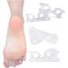 Gel Toe Separators 4-Pack | Correct Hammer Toes & Overlapping Toes | Pain Relief for Men & Women - Buy Online on GoSupps.com