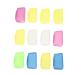 Beaupretty 12 pieces toothbrushes cover holder dustproof toothbrush cap to toothbrushes protective cap travel toothbrushes cover portable toothbrushes cover