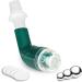 Portable Breathing Exercise Device for Lung Health - Expiratory Trainer for Mucus Relief & Lung Expansion (Green) | International Shipping Available - Buy Online on GoSupps.com