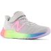 New Balance Toddler Fresh Foam Arishi V4 Hook and Loop Running Shoe - 5.5 Toddler - Light Aluminum/Cyber Lilac/Neon Pink - Buy Online on GoSupps.com