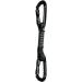 Fusion Climb 4-Pack 12cm Tactical Military Rescue Quickdraw Set with Contigua Straight Gate Black Carabiners - 12cm Quickdraws - Buy Online on GoSupps.com