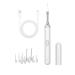 Sberna Smart Earwax Removal Kit 3.0Mm Inner Len Ear Cleaner Otoscope with 6 LED Lights for Kids Adults White