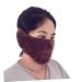 JECOMPRIS 2 Pieces 2 1 Dust Mask Face Earmuffs Scarf Men and Women 1 piece (1 pack) Coffee