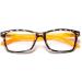 Suertree Feather Hinge Reading Glasses (3 Pack) - 2.5x Dioptria - Stylish Visual Aid for Men & Women - Black Yellow & Red - Buy Online on GoSupps.com