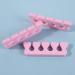 Pink 100 Pcs Disposable Soft Sponge Toe Finger Separators for Pedicure - Buy Online on GoSupps.com