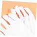 minkissy 2 Pairs White Cotton Gloves Cotton Work Gloves Hand Moisturizer Glove Party Etiquette Gloves Working Glove Moisturizing Gloves Warm Mittens Gel Gloves Warm Gloves Non-Slip Miss Spa - Buy Online on GoSupps.com