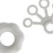Finger Exerciser Hand Finger Stretch Band Washable Finger Stretcher Hand Grip Strengthener Portable Silicone Lightweight for Home for Weak Hands Light Gray - Buy Online on GoSupps.com