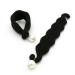 Womens Hair Styling Tools: 2 Pcs Pearl Foam Sponge Donut Bun Maker Clip - DIY Hairstyle Accessories - Buy Online on GoSupps.com