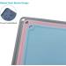 JiangYanus Waterproof Silicone Pet Feeding Mat - Non Slip Dog Cat Bowl Tray for Food and Water - 16.1 x 12.2 inch Pink - Buy Online on GoSupps.com