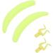 Lash Extension Separator Tool Silicone Base and Frog Legs Reusable Washable Efficient for Lash Extensions (Yellow) - Buy Online on GoSupps.com