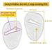 6 Pairs Flip Flop Gel Cushion Toe Pads - Comfortable Toe Cushions for Flip Flops - Buy Online on GoSupps.com