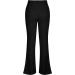 Corduroy Flared Pants for Women High Waist Bell Bottom Trousers Vintage Y2k Wide Leg Streetwear - X-Large - Buy Online on GoSupps.com