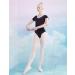 Daydance Spandex Short Sleeve Lace Back Ballet Leotard - X-Small Black - Buy Online on GoSupps.com