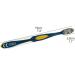 Zumaha Loose Toothbrush - Ergonomic Grip Portable Travel Pack of 4 Ideal for Men - Buy Online on GoSupps.com