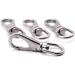 AOWISH 4-Pack Stainless Steel Swivel Eye Snap Hook M5 1# Diving Clips - Marine Boat Hardware for Bird Feeders, Pet Chains, Keychains - Buy Online on GoSupps.com