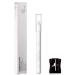Eyebrow Fixing Pencil Eyebrow Styling Pencil Colorless Eyebrow Wax Pencil Clear Wax Eyebrow Pencil Waterproof Makeup Long Lasting Eye Brow Pencil Enclosed with A Sharpener