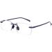 DOOViC Blue Light Filter Reading Glasses - Half Frame & Rimless 1.25x Magnification for Eye Protection - Buy Online on GoSupps.com