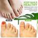 JFGO TOE Be Health 7 Days Treatment Gel & Efero Nail Repair Essence Gel - Instant Toenail Treatment & Cure | Nail Repair Cream (2PC) for Healthy Nails - Buy Online on GoSupps.com