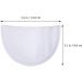 SEWACC 1 Pair Shoulder Pads for Women Clothing Anti-Slip Sponge Shoulder Pads Reusable Shoulder Enhancer Shoulder Protector for Blazer Suit Coat (Thickness 1.5cm) White Thickness 1.5cm - Buy Online on GoSupps.com