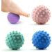 Durable Pink Hedgehog Massage Ball for Trigger Point Therapy - 4.5cm Hand & Foot Fitness Tool - Buy Online on GoSupps.com