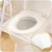 Disposable Toilet Seat Cover Mat Toilet Paper Pad for Travel Camping Bathroom Accessiories Sheets Pocket Size Flushab Universal-12 PCS