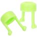 Portable Reusable Eyedrop Guide - 2PC Eye Drop Bottle Holder for Easy Application | Fits Most Bottles (Green) - Buy Online on GoSupps.com