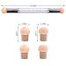 WOKOTO 4 Pcs Ombre Nail Brush Set - Gradient Nail Sponges & Acrylic Application Tools - Buy Online on GoSupps.com