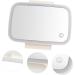 minkissy 1pc Car Vanity Mirror Automobile Makeup Mirror Vanity Sun Visor Mirror Auto Cosmetic Mirror Car Sun Visor Clip-on Vanity Mirror White Touch Aluminum Mirror Shade Car Travel - Buy Online on GoSupps.com