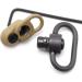 Trirock 1.25 Swivel Loop QD Combo Tan/FDE Sling Mount Base | Keymod Rail Adapter with Snap Clip Hook Hole | International Shipping Available - Buy Online on GoSupps.com