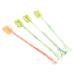 Beavorty Hausbarf 4 pieces Roller massage device massage belt massage belt Personalized back scratch Rolling wheelbstock Massage roller back scratching trunk for back massage double head
