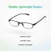 SAV Flex 2 E5020 Slim Oval Reading Glasses - Durable & Lightweight 2.5x Readers for Comfortable Reading Everywhere - Buy Online on GoSupps.com