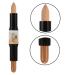 Buy 3D Contour Stick Makeup - Double-Ended Highlighter & Contouring Pen for Flawless Finish | Perfect for All Skin Types (#2) - Buy Online on GoSupps.com